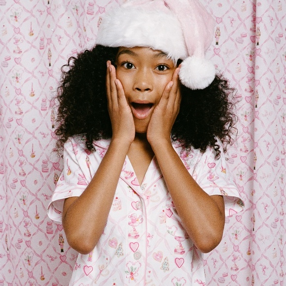 Roller Rabbit Other - Sugarplum Lattice Polo Pajamas